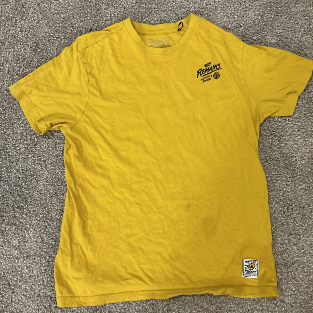 Element X Timber! The Remains NYC T-shirt XS Chad Eaton‎ Skateboarding